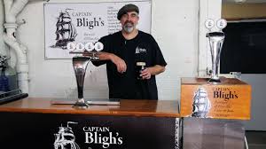 Stephen Brooks and Captain Bligh's ale - Hobart, Tasmania